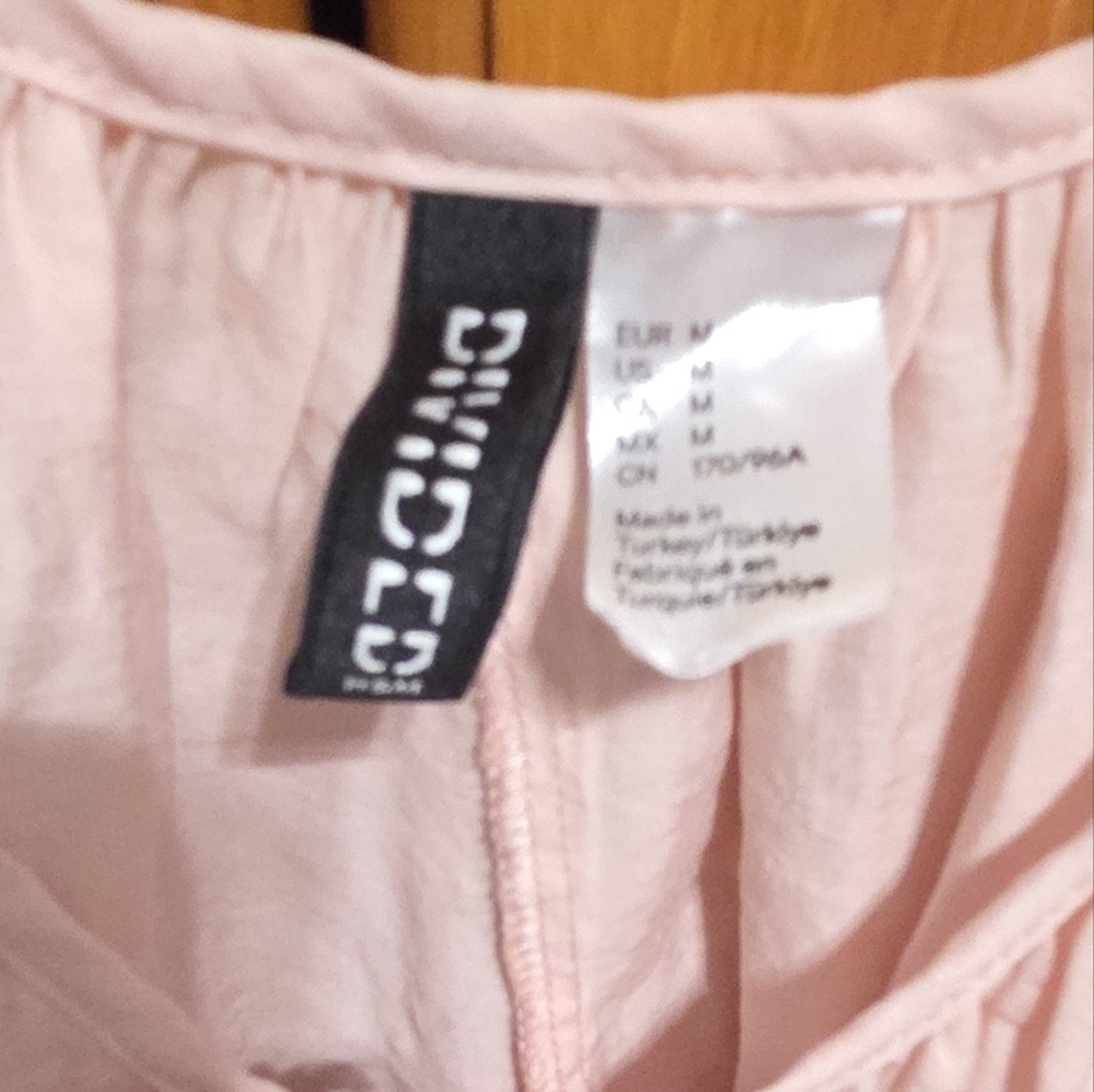 Divided Light Pink Ruffle Blouse - Picture 5 of 5